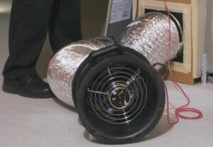 Halcyon does duct leakage testing